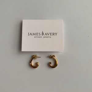 James Avery Gold Hoop Earrings